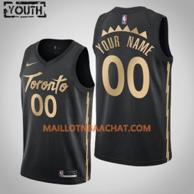 Maillot NBA Toronto Raptors Personnalisable Nike 2019-20 City Edition Swingman - Enfant